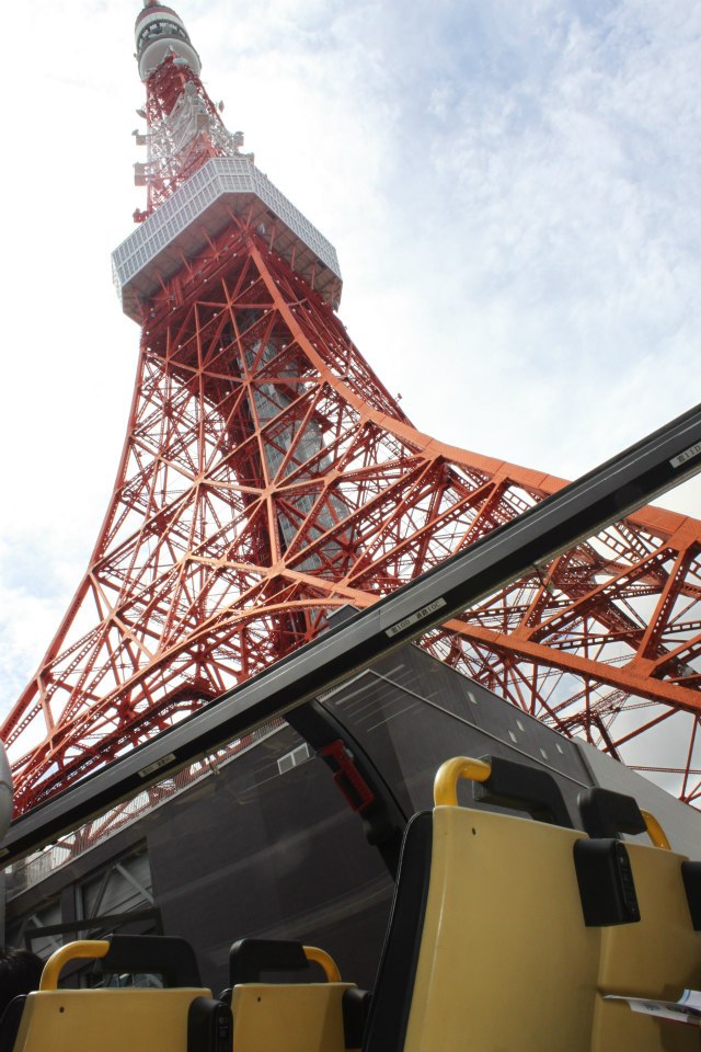 Tokyo SkyBus Tour - Tokyo Tower-Rainbow Bridge Course 